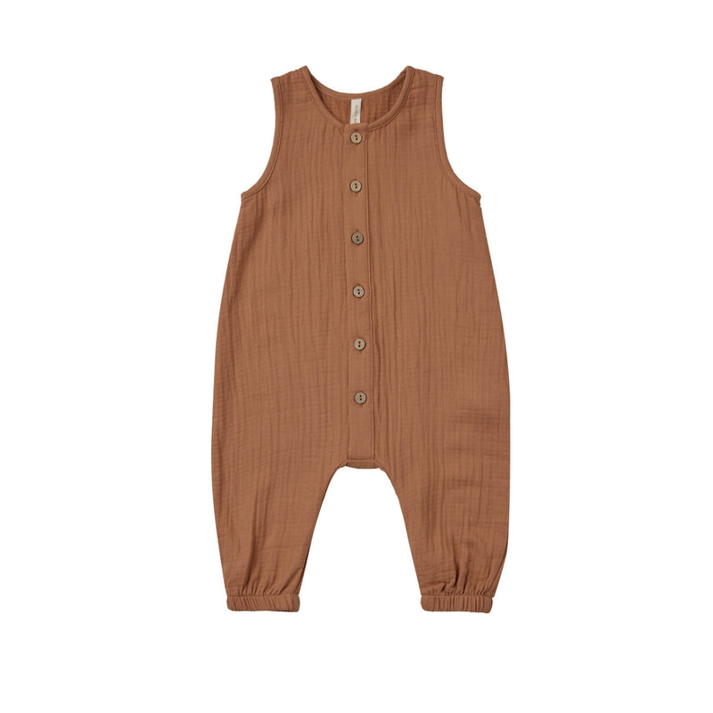 Woven Jumpsuit | Clay