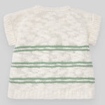 Mint Stripe Knit Short Set