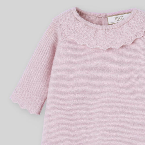 Pink Cashmere & Wool Dress