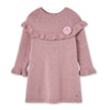 Ballet Pink Pom Knit Dress