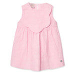 Pink Embroidered Sleeveless Dress