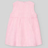 Pink Embroidered Sleeveless Dress