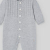 Pearl Grey Wool Romper