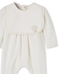 PAZ Velour PomPom Footie | Girl