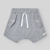 Navy Stripe Short Set