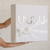 Armenian NAME Christening Bow Box