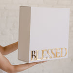 Classic BLESSED Christening Box