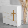 Wrap Around Jumbo CROSS Christening Box