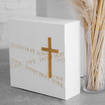 Wrap Around Jumbo CROSS Christening Box