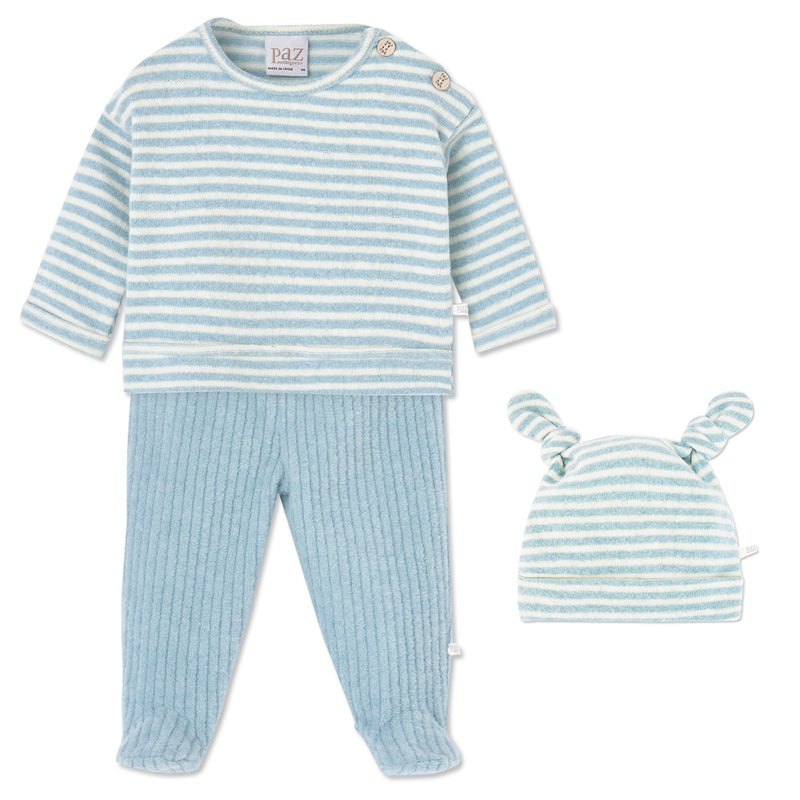 PAZ Blue Stripe 3Pc | Boy