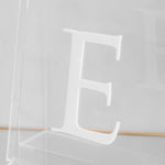 HUGBUG English Initial Acrylic Christening Box