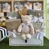 Medium Sage Furry Bear Set | Neutral