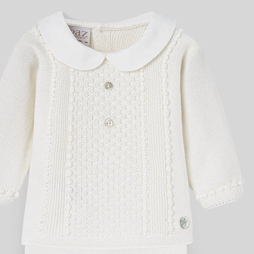 Ivory Peter Pan Collar Set