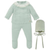Powder Green Wool Set