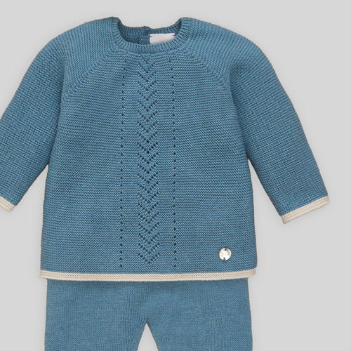Nile Blue Knit Set