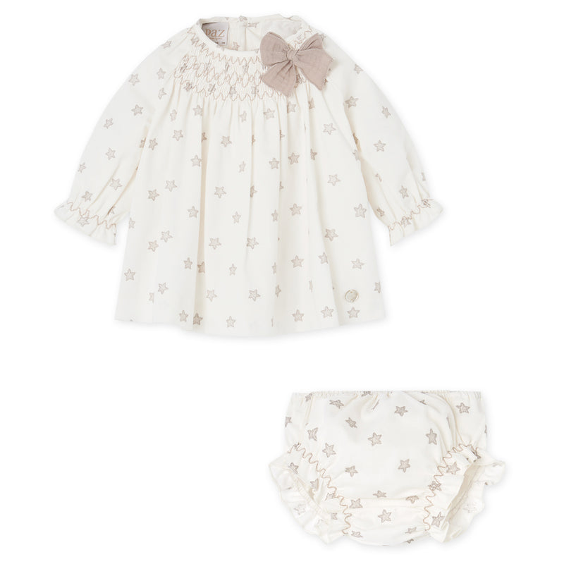 PAZ Star Embroidered Dress | Girl