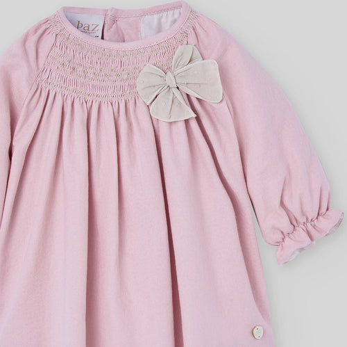 Powder Pink Dress & Bloomer