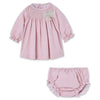 Powder Pink Dress & Bloomer