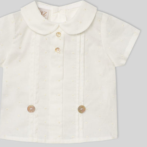 Double Button Peter Pan Set