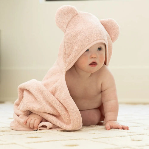 Tunno Bath Hooded Bath towel | Blush