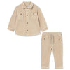 Corduroy Button Down Set