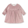 Dusty Pink Velvet Dress