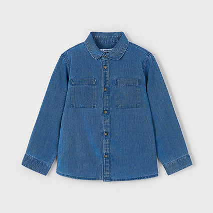 Denim Chino Jogger Set