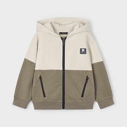 Two Tone Basketball Hoodie Set