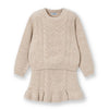 Nude Knit Skirt Set