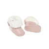 Pink Faux Fur Booties