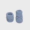 Blue Knit Booties