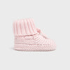 Pink Knit Booties