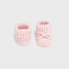 Pink Knit Booties