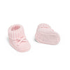 Pink Knit Booties