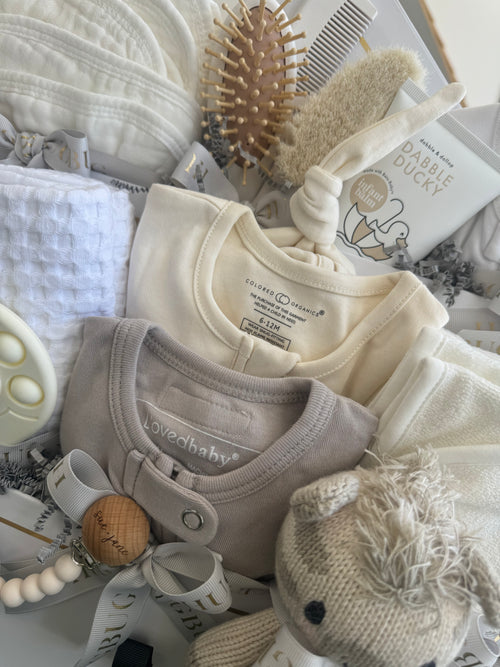 Medium Cuddle Zebra Set | Neutral