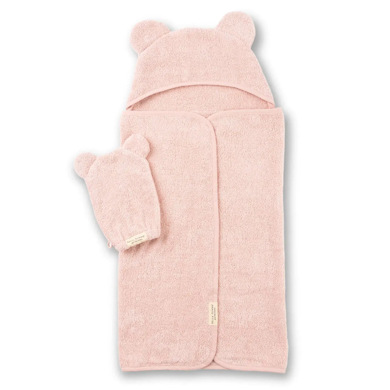 Tunno Bath Hooded Bath towel | Blush