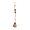 Universal Pac i& teether clip | White