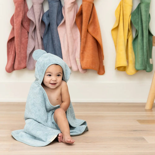 Tunno Bath Hooded Bath towel | Aqua