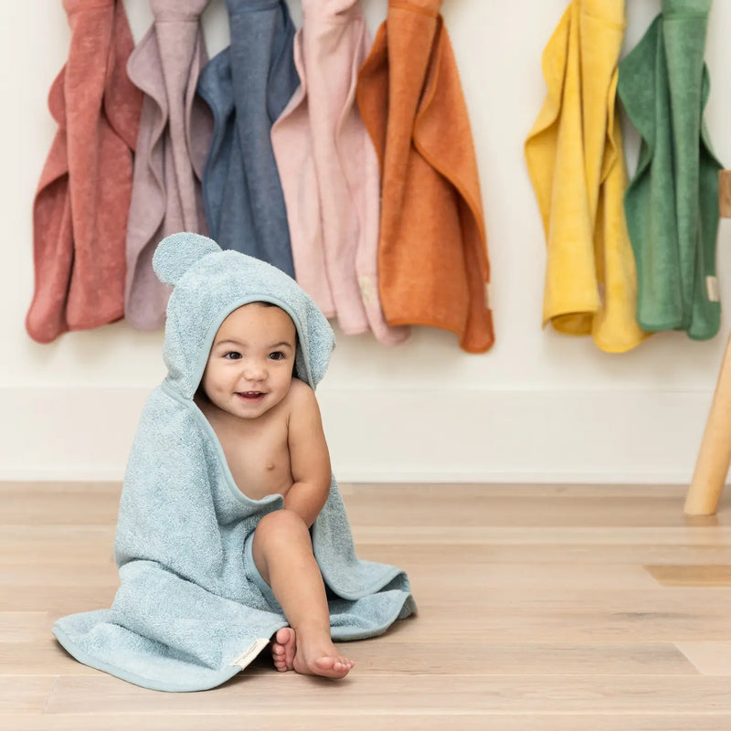 Tunno Bath Hooded Bath towel | Aqua