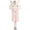 Pink Unicorn Hooded Towel