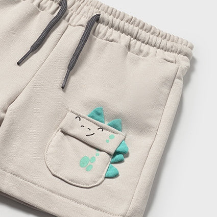 Teal Dino Short Set | Girl