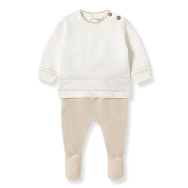 Knit Nude 2pc Set | Neutral
