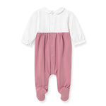 Butterfly Scalloped Footie | Girl