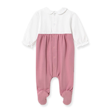 Butterfly Scalloped Footie | Girl