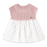 Pink Knit Top Dress | Girl