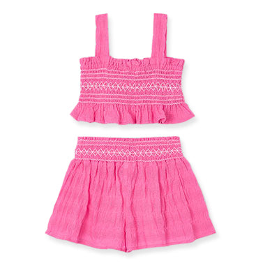 Hot Pink Skort Set | Girl