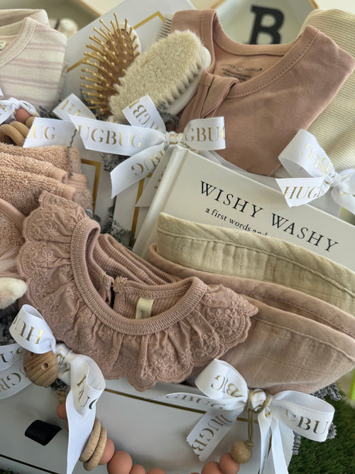 Medium Linen Bunny Essentials Set |Girl