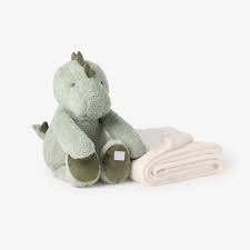 Dino Huggie with Blanket