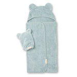 Tunno Bath Hooded Bath towel | Aqua