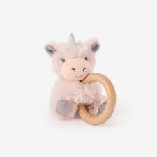 Unicorn Wooden Rattle